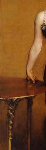 Sargent's Madame X detail